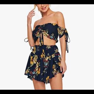 Boho Floral 2 piece set